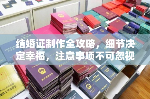 杂多结婚证制作全攻略，细节决定幸福，注意事项不可忽视