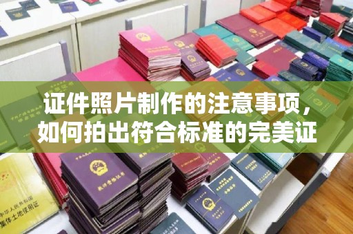 杂多证件照片制作的注意事项，如何拍出符合标准的完美证件照