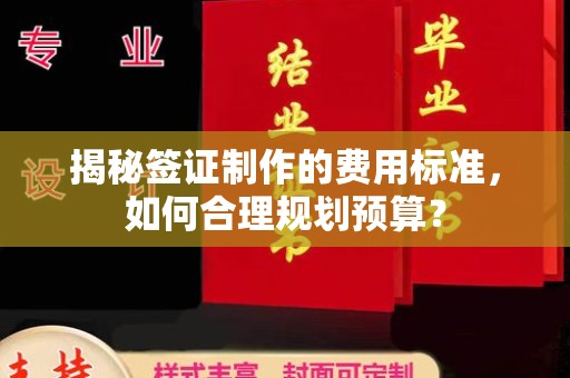 杂多揭秘签证制作的费用标准，如何合理规划预算？
