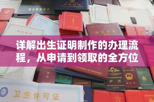 杂多详解出生证明制作的办理流程，从申请到领取的全方位指南